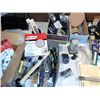 Image 2 : HUGE WORK TABLE LOT OF TOOLS,ELECTRONICS , STATIONARY , ECT