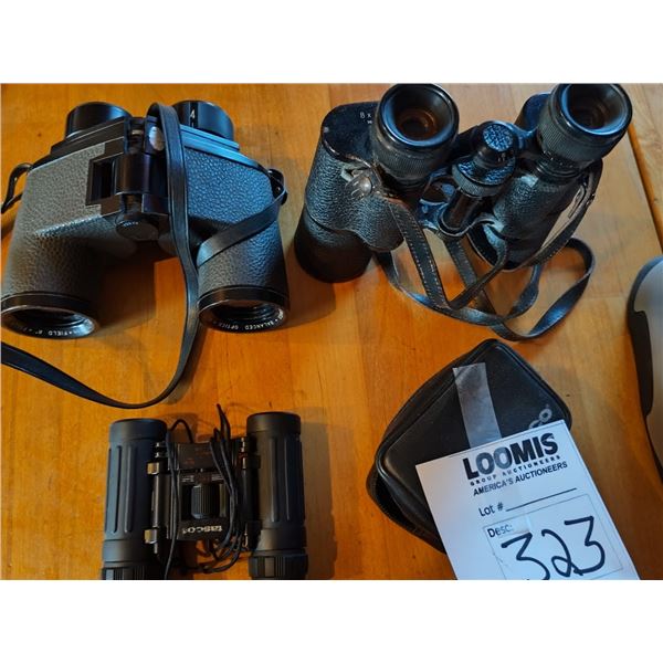 S/3 BINOCULARS GOOD CONDITION