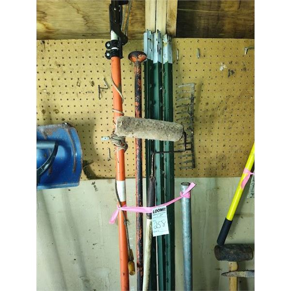 TREE TRIMMER / SPUD BAR /OTHER ITEMS