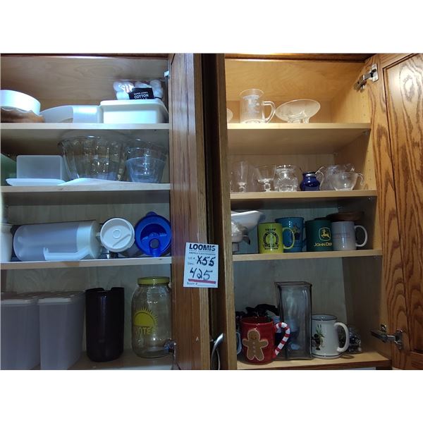 APPROX 55 PC LOT OF ASSRT KITHENWARES