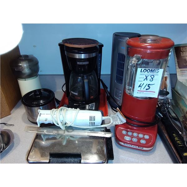 S/8 APPLIANCES (ALL WORK EXCEPT GRINDER