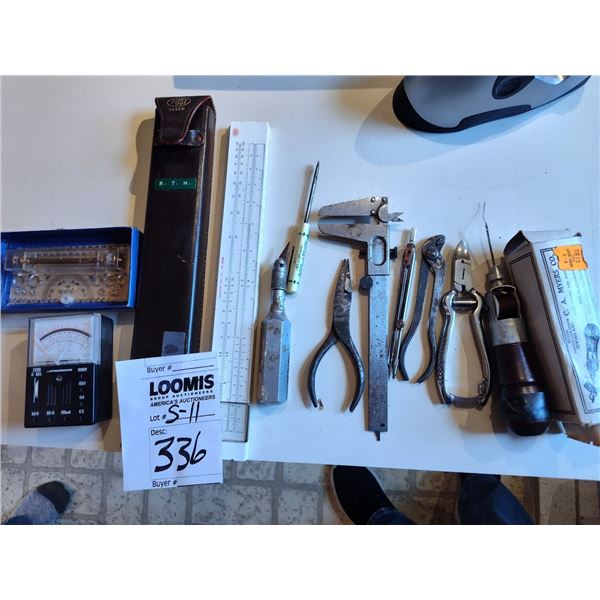 VINTAGE METER & ENGNR ITEMS