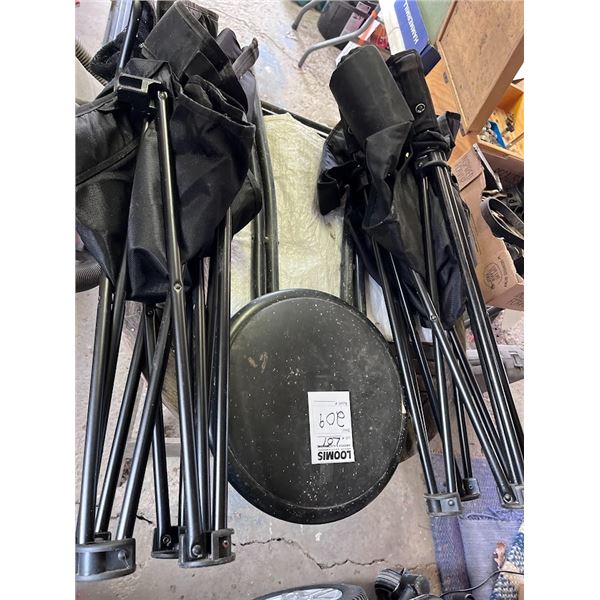 Bundle lots of sports chairs and table