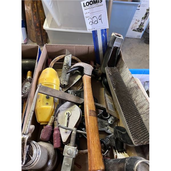 Flat Bundle Lot of Asst Tools (all good condition )