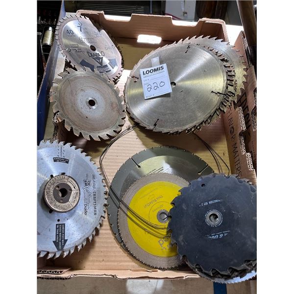 Bundle flat of saw blades