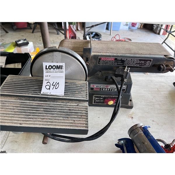 CRAFTSMAN COMBO SANDER