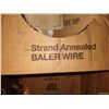 Image 5 : 10 GAUGE STRAND ANNEALED BALER WIRE -2057 FT /100LBS/ $200.00 PER ROLL X 1