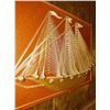 Image 2 : VINTAGE STRING ART SHIP WALL ART