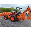 Image 12 : KUBOTA L2502HST TRACTOR/LOADER / BACKHOE : 31 HOURS/ PAID $38,000 NEW