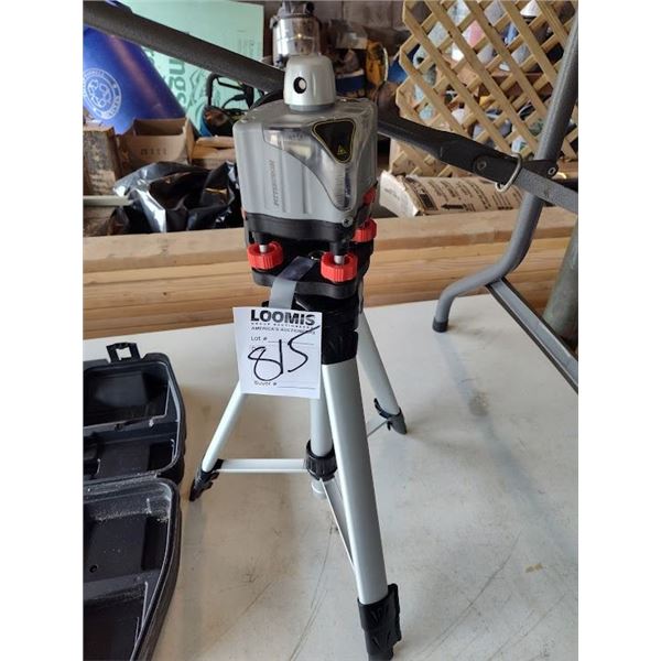PITTSBURGH MOTORIZED ROTARY LASER LEVEL KIT WITH TRIPOD