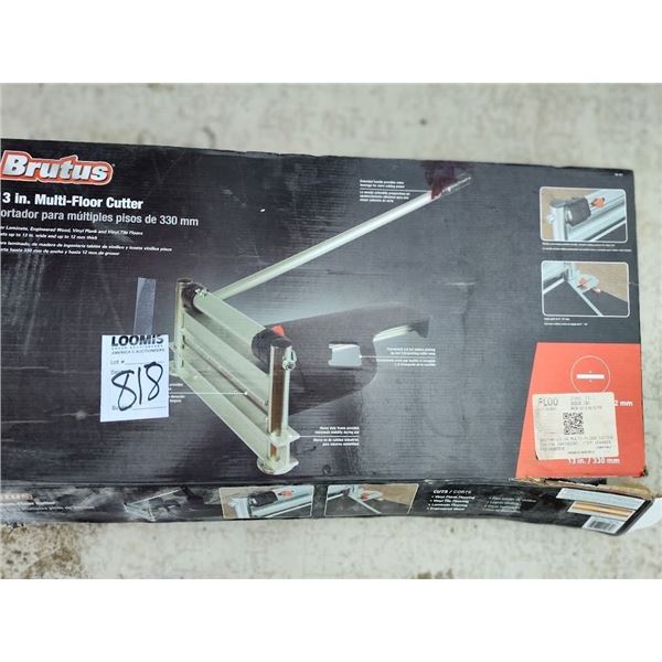NEW BRUTUS 13" MULTI FLOOR CUTTER (IN ORIGINAL BOX)