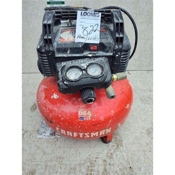 Craftsman air compressor , Runs but Leaks