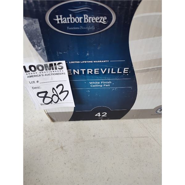 New Harbor Breeze Ceiling Fan / Lights (New in sealed box)