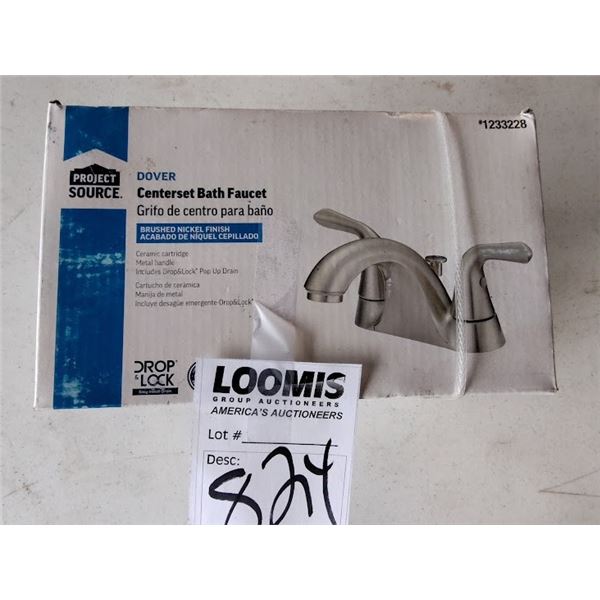 New Dover Center Set Bath Faucet /(Sealed in the Box)