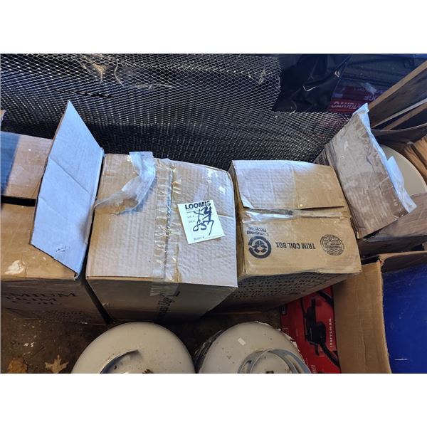 SET OF 4 NEW WHITE 24" BY 50 FT" BUILDERS STRAIGHT EDGE
