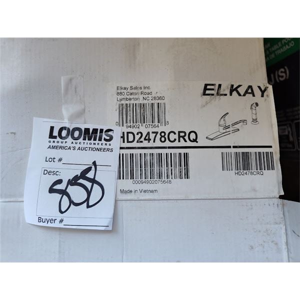 NEW ELKAY CHROME KITCHEN FAUCET