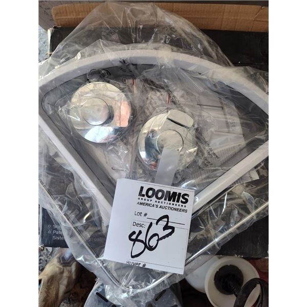 NEW EVERLOC STAINLESS STEEL SHOWER FIXTURE