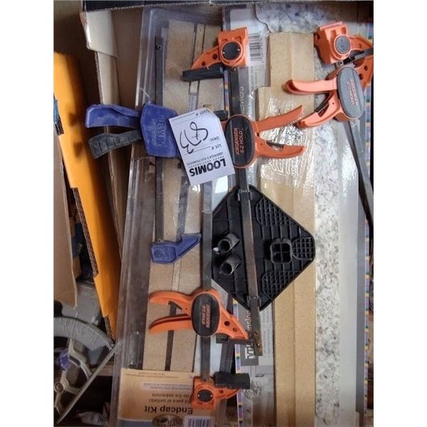 LOCK CLAMPS AND OTHER NEW MATERIALS