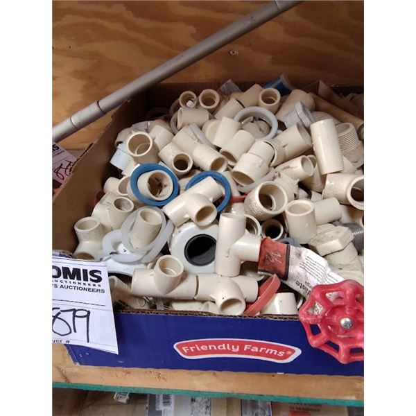 LARGE LOT OF NEW PVC FITTINGS