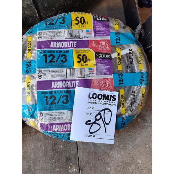 NEW 50 FT SOLID CAST CABLE