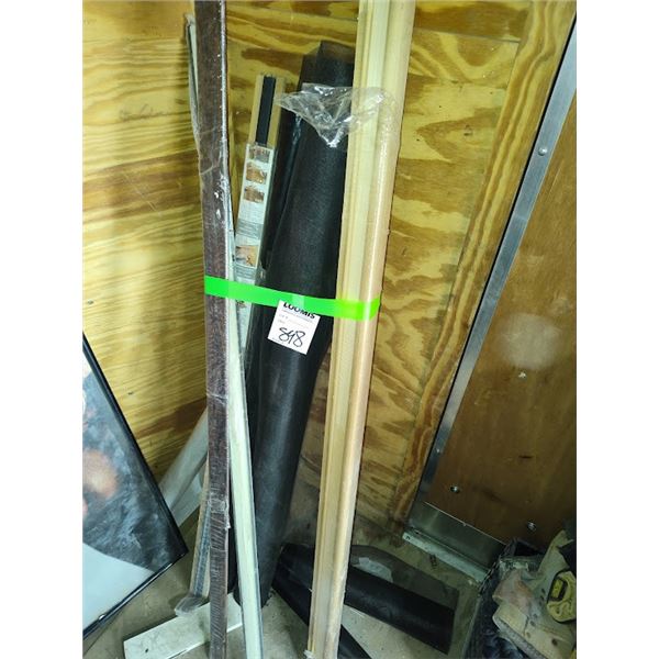 STOCK LOT OF ASSORTED BUILDING SUPPLIES