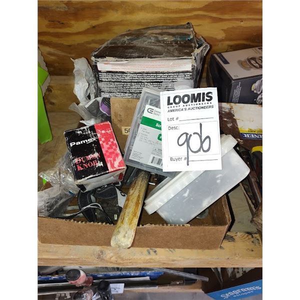 FLAT OF TOOLS AND NAILS