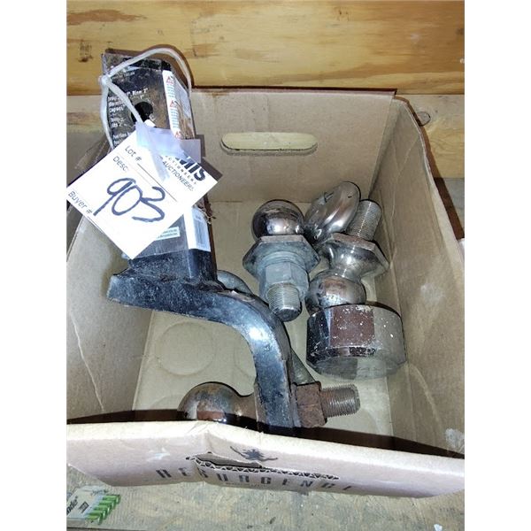 HITCH INSERT AND TRAILER BALLS