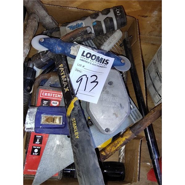 FAT MAX HAMMER AND TOOL LOT