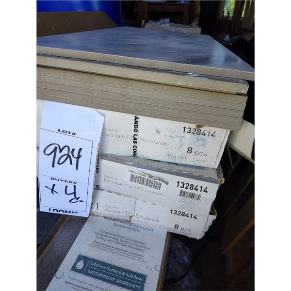 NEW PORCELAIN TILE (WHITE MARBLE