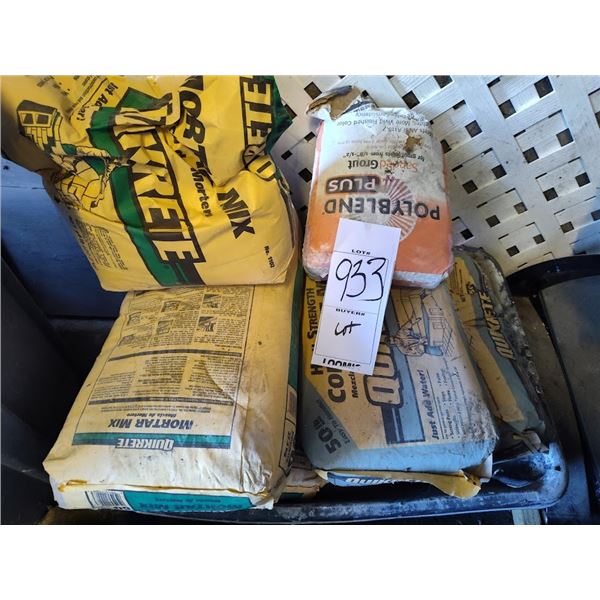 NEW QUICKRETE CONCRETE MIX AND OTHER MIX