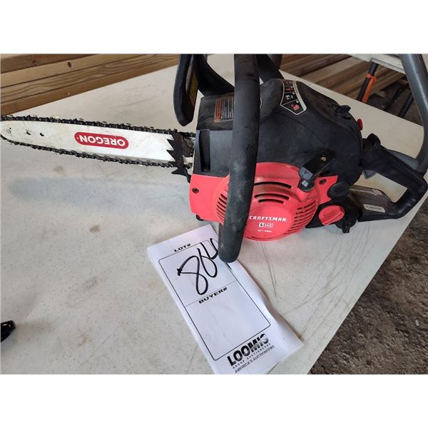 CRAFTSMAN CHAIN SAW IN VERY GOOD CONDITION