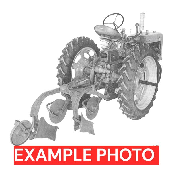 2 POINT FAST HITCH  2 BOTTOM PLOWS ( FOR THE SUPER C TRACTOR )