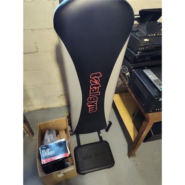 TOTAL GYM WORKOUT EQUIPMENT