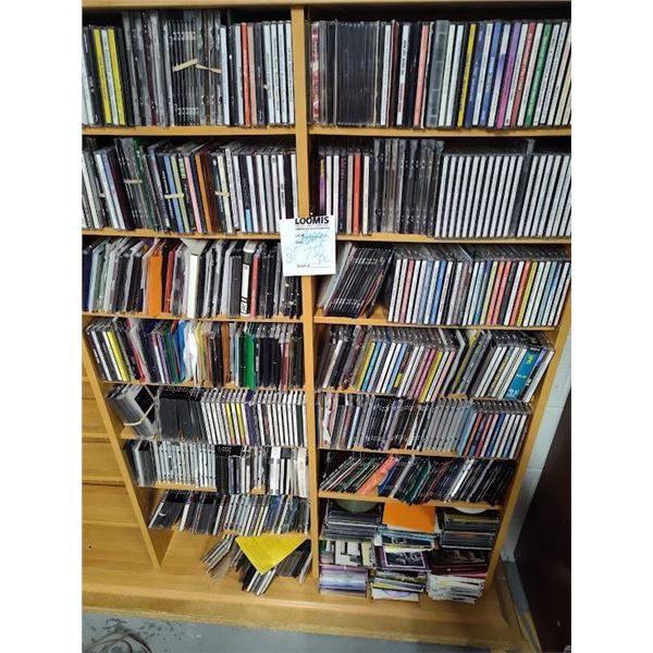 APPROX. 750 JOE GODINA'S PERSONAL COLLECTION OF MOSTLY PREMIUM POLKA CD'S