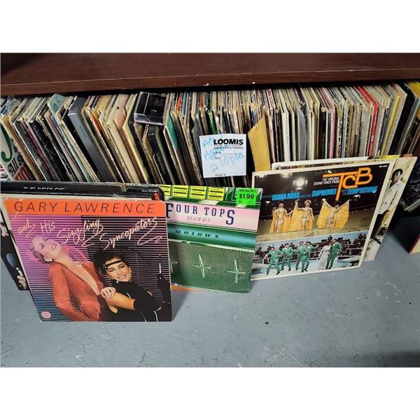 JOE GODINA COLLECTOR OF VARIOUS ARTISTS ALBUMS TOP 40 APPROX  210 PC MORE OR LESS ALL GOOD CONDITION