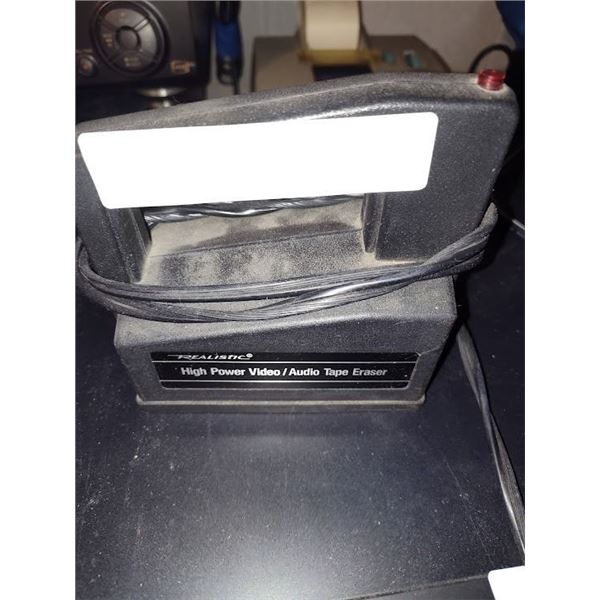 Vintage Realistic High Power Video/Audio Tape Eraser (works)