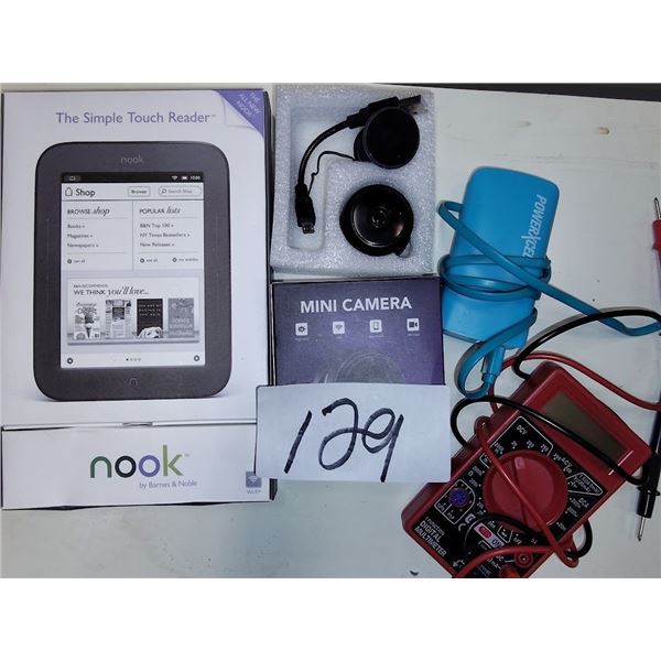 SET OF 4 ASSORTED ELECTRONICS