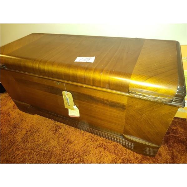 VINTAGE MONTGOMERY WARD CEDAR CHEST STANDARD SIZE