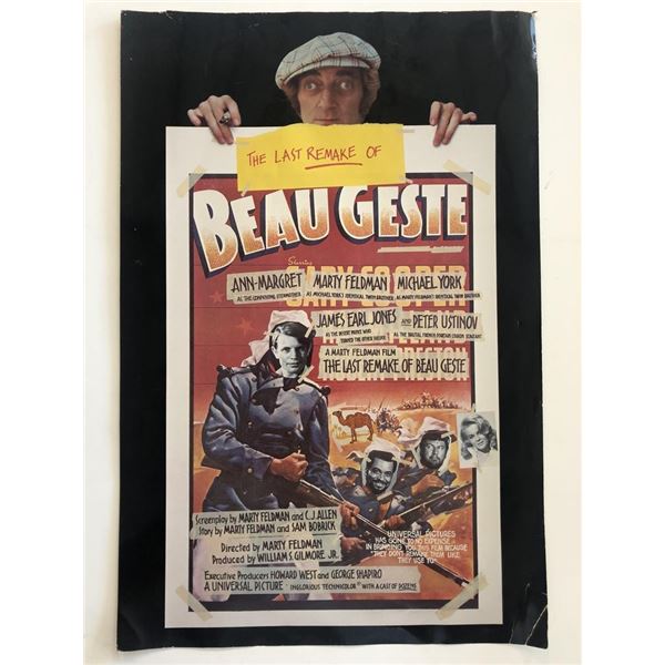 The Last Remake of Beau Geste Original Vintage Movie Poster