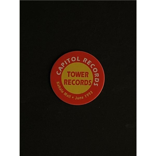 Vintage 1990s POGs Game Cap Tower Records Hawaii