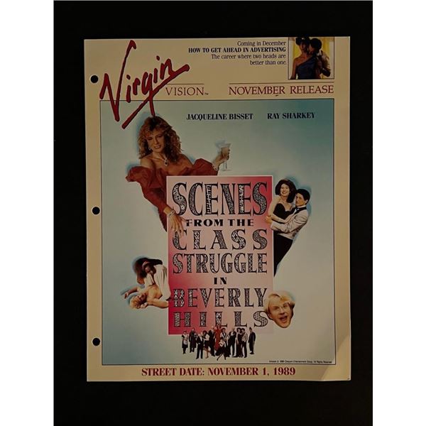 1989 Scenes from the Class Struggle in Beverly Hills Movie Program
