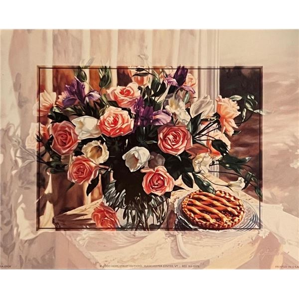 Vintage Floral Art Print