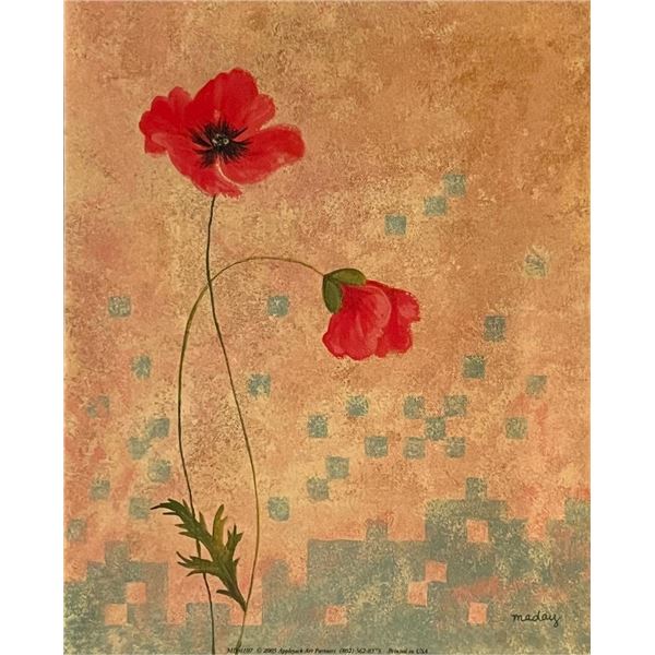 Vintage Floral Art Print