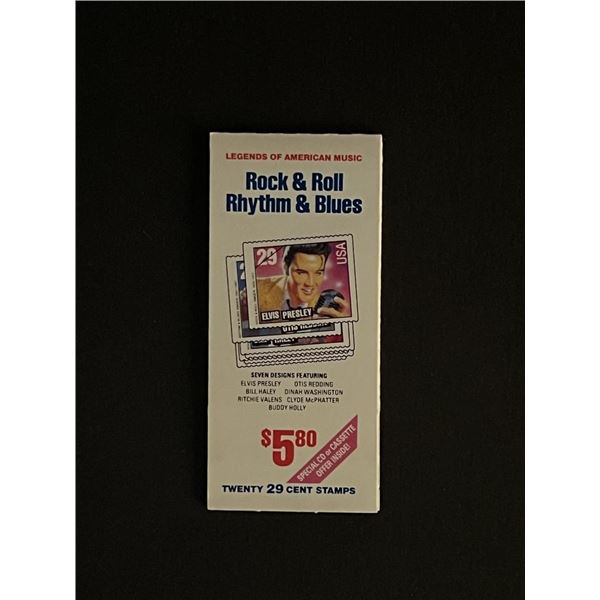 29 Cent 1992 Rock & Roll Rhythm & Blues US Stamp book of 20