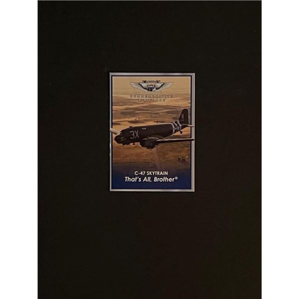 Commemorative Air Force C 47 Skytrain Card