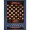Image 1 : Vintage Country Sun Checkers Art Print