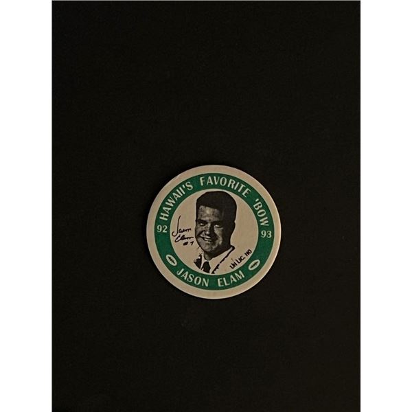 Vintage 1990s POGs Game Cap Jason Elam Hawaii