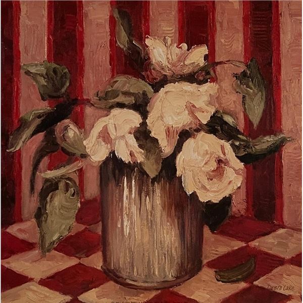 Debra Lake Floral Art Print