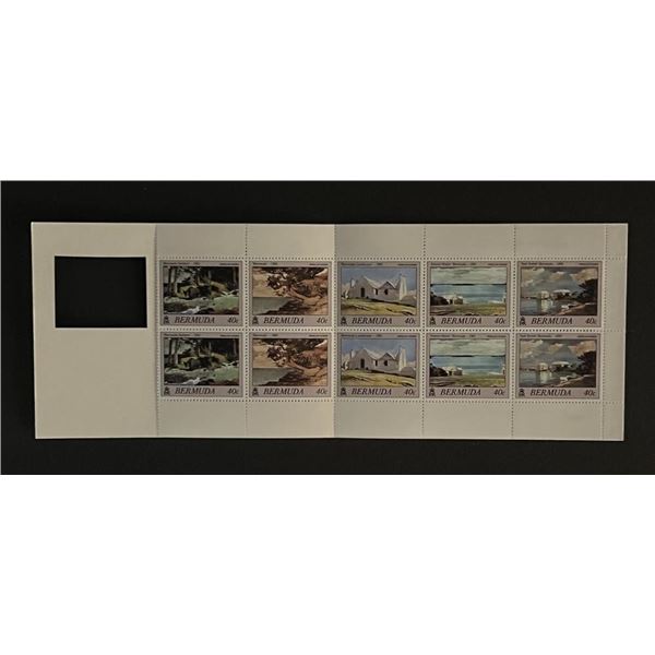 Artist Winslow Homer 40 Cent Bermuda Stamp Set of 10