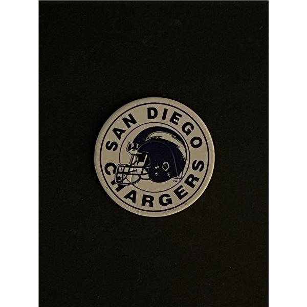 Vintage 1990s POGs Game Cap NFL San Diego Chargers